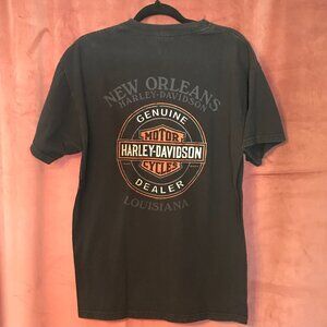 Harley Davidson - Mens New Orleans Short Sleeve Shirt - Large